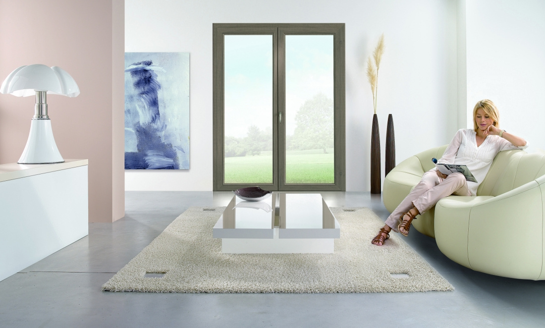 portes fenêtres pour faire entrer la lumière