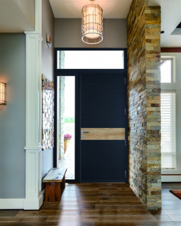 porte d'entr&eacute;e pvc