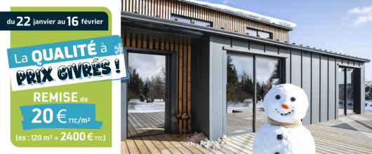 UNISO, remise de 20&euro;/m&sup2;