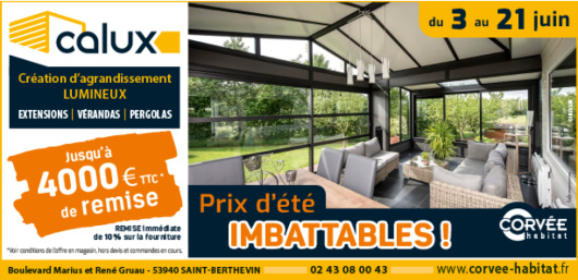CALUX, remise jusqu'&agrave; 4 000&euro;